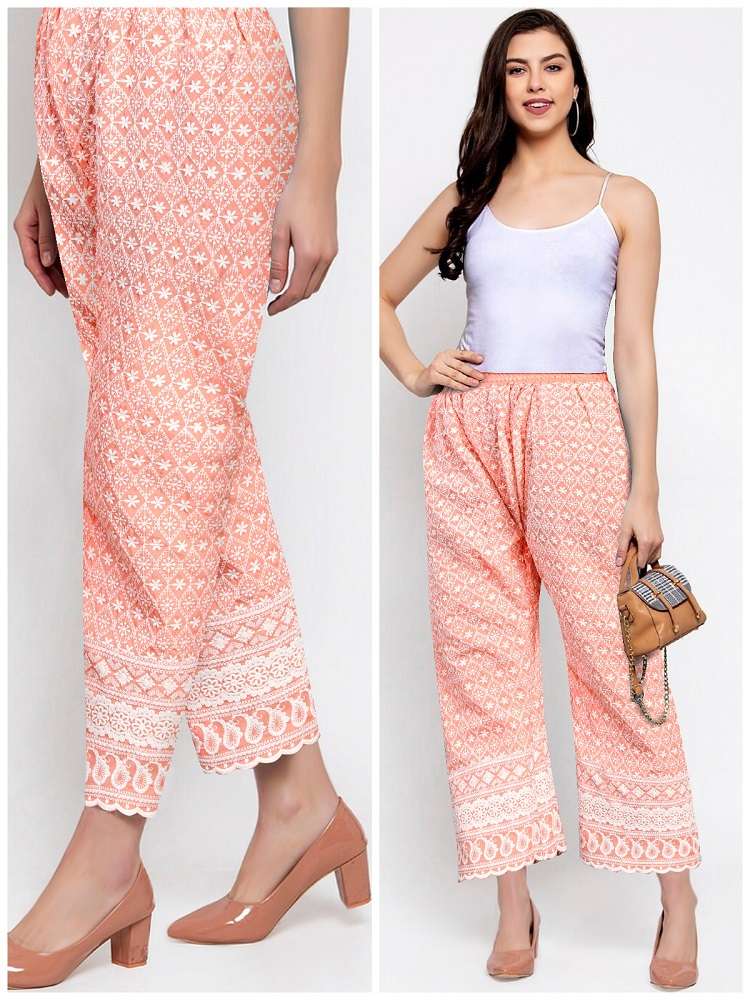 Chikankari Embroidery Plazo Vol-1 -Readymade -Wholeslae Catalog