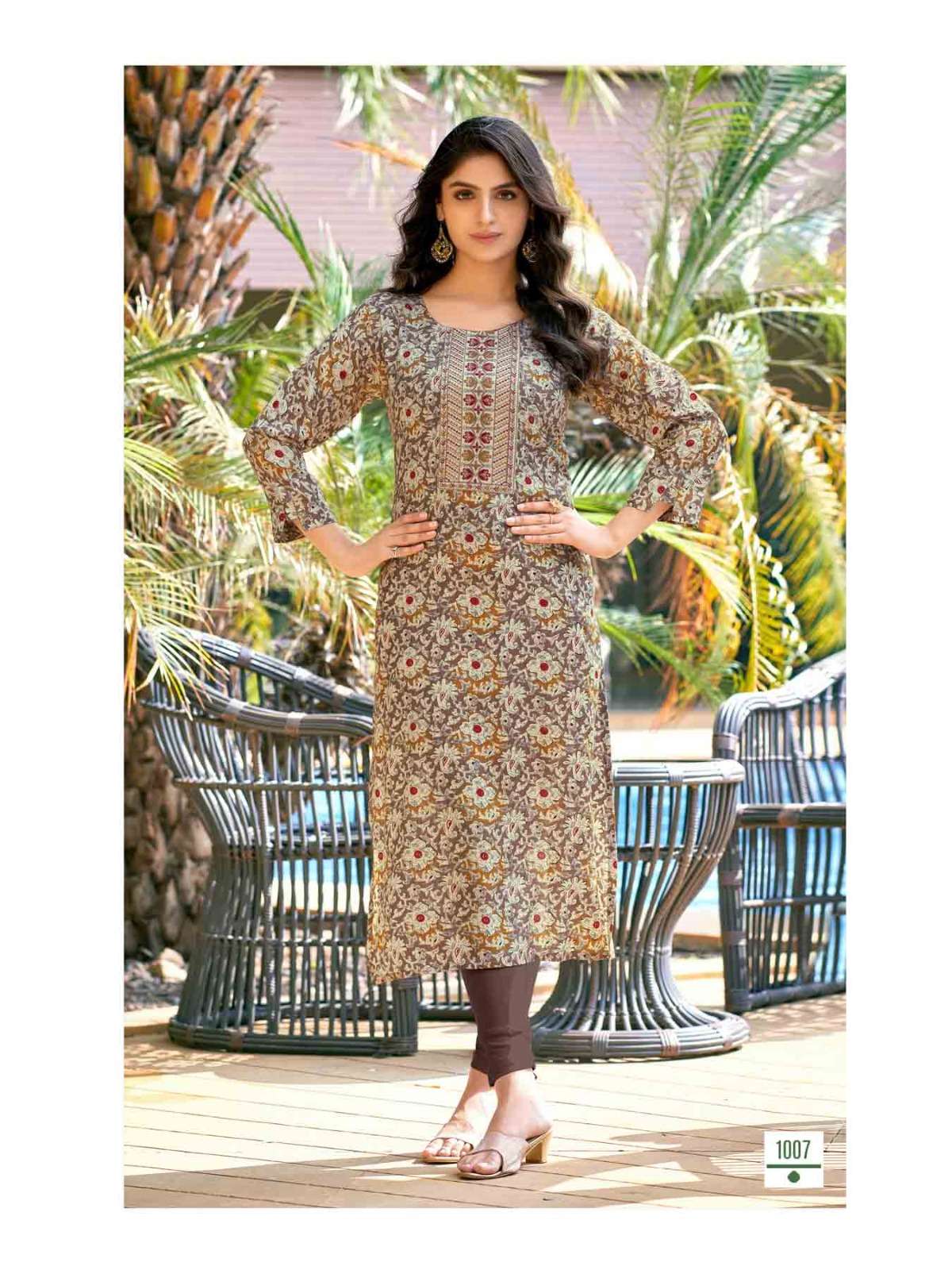 COLOURPIX Rolex  vol.1 Kurti Wholesale catalog