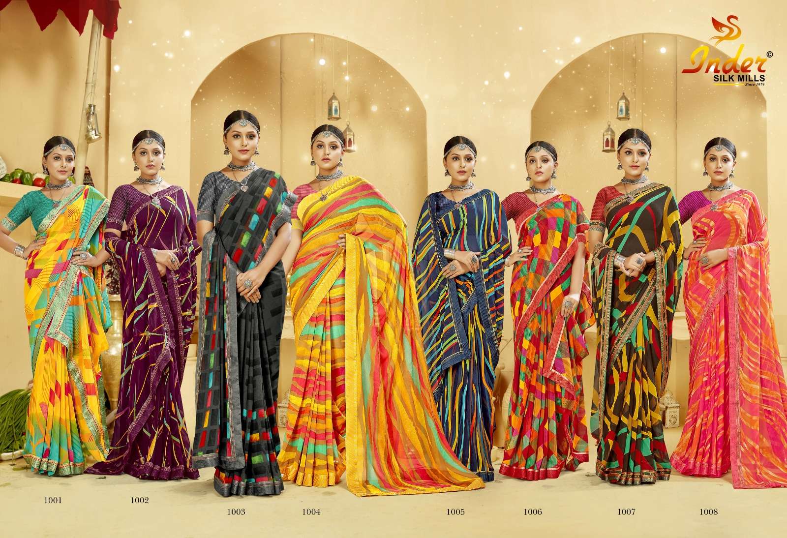 CREATION 6032 INDER SILK MILLS Saree Wholesale catalog