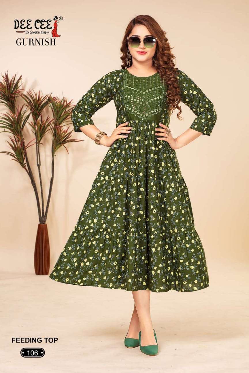 DEECEE GURNISH Kurti Wholesale catalog