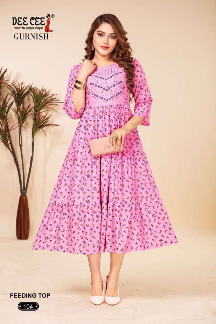 DEECEE GURNISH Kurti Wholesale catalog