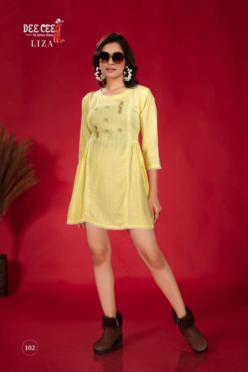 Deecee Liza Kurti Wholesale catalog