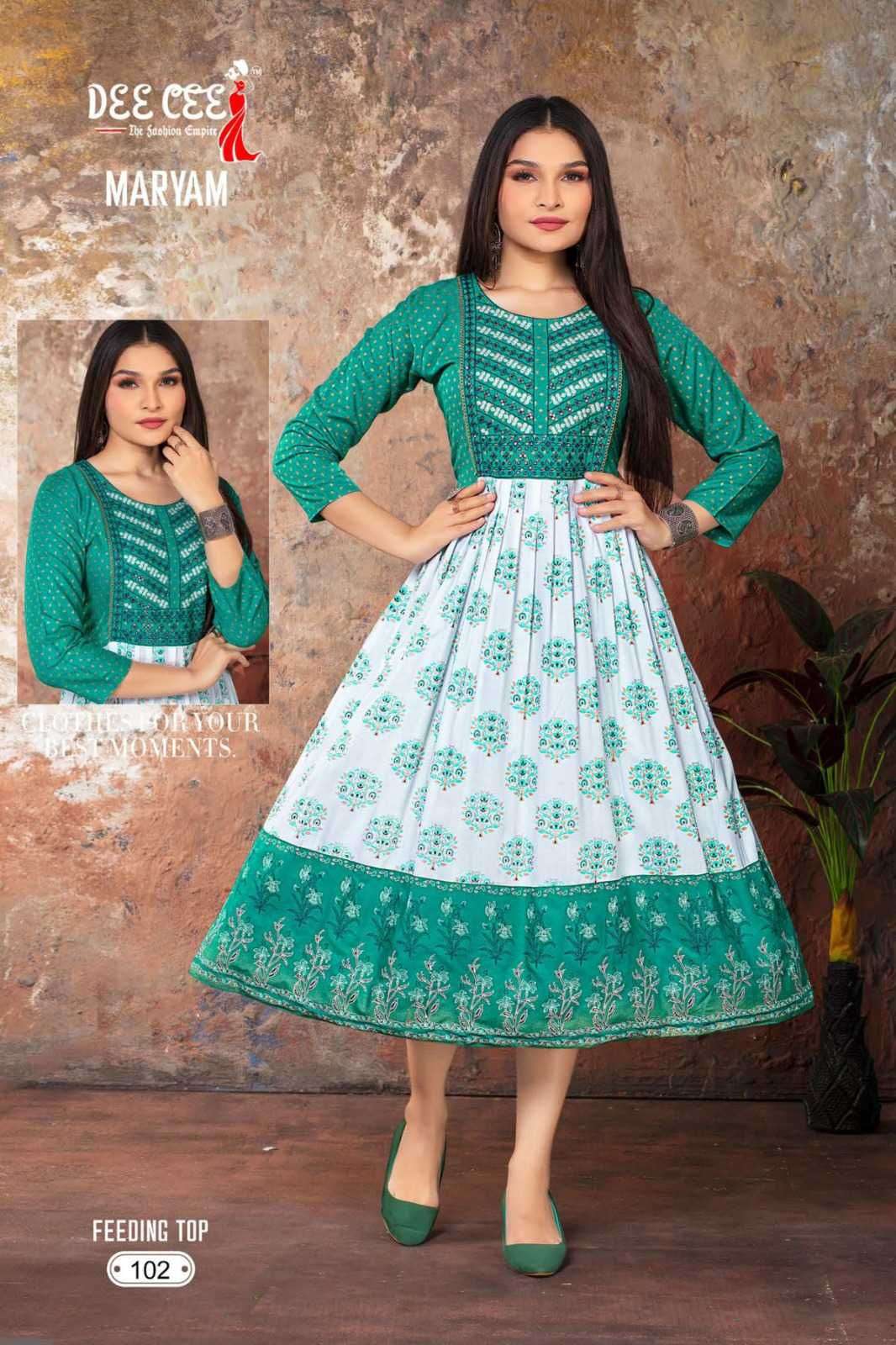 DEECEE MARYAM Kurti Wholesale catalog