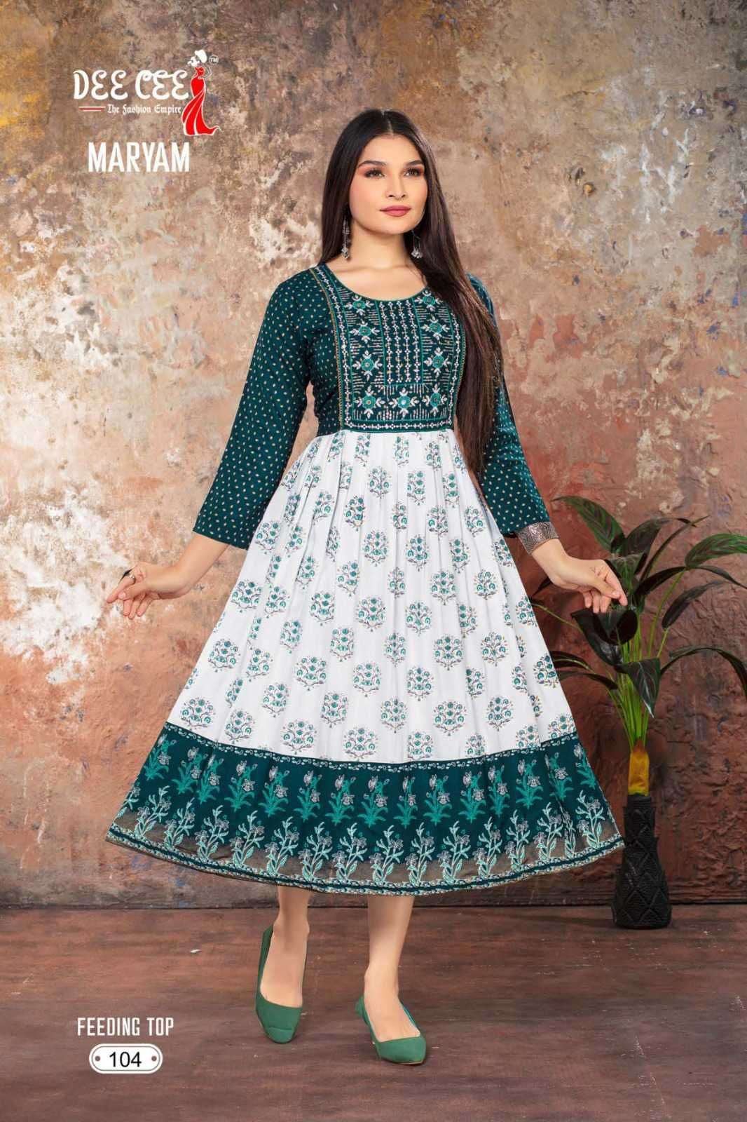 DEECEE MARYAM Kurti Wholesale catalog
