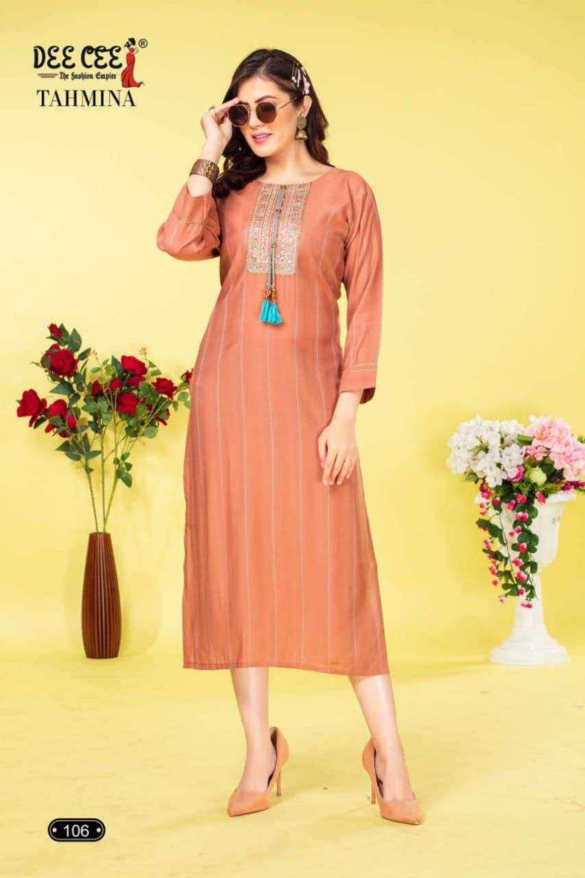 DEECEE TAHMINA Kurti Wholesale catalog