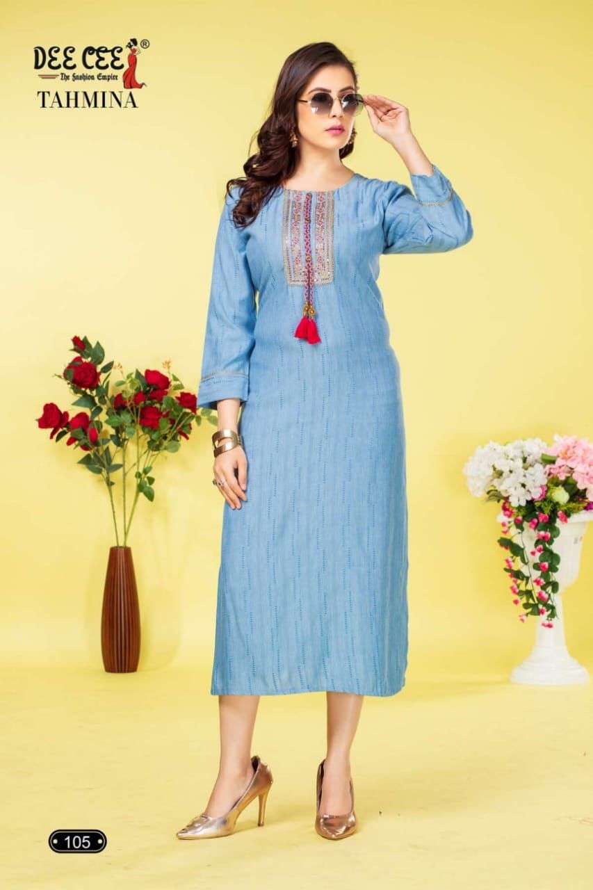 DEECEE TAHMINA Kurti Wholesale catalog