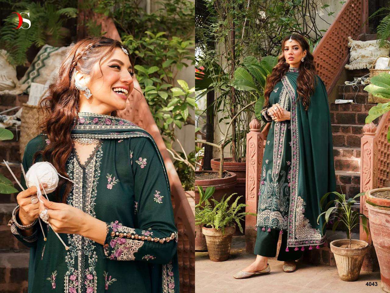 Deepsy Elaf 2 Rayon Embroidery Salwar Kameez Wholesale catalog