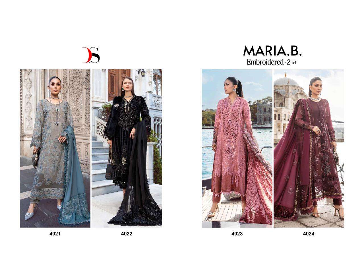 Deepsy Maria B Embroidered 24 Vol 2 Salwar Kameez Wholesale catalog