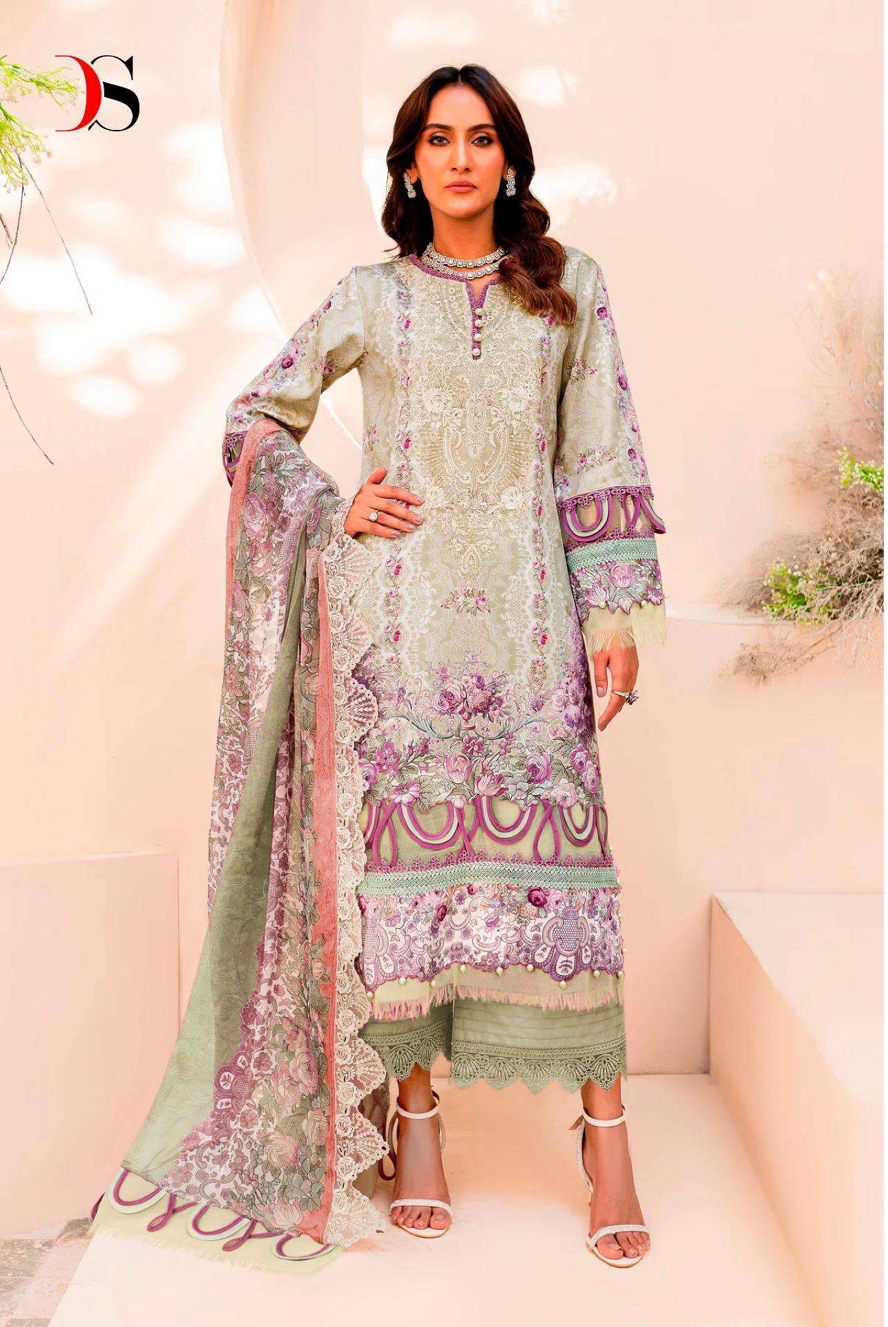 Deepsy Niddle Wonder Superhit Cotton Dupatta Salwar Suit Wholesale catalog