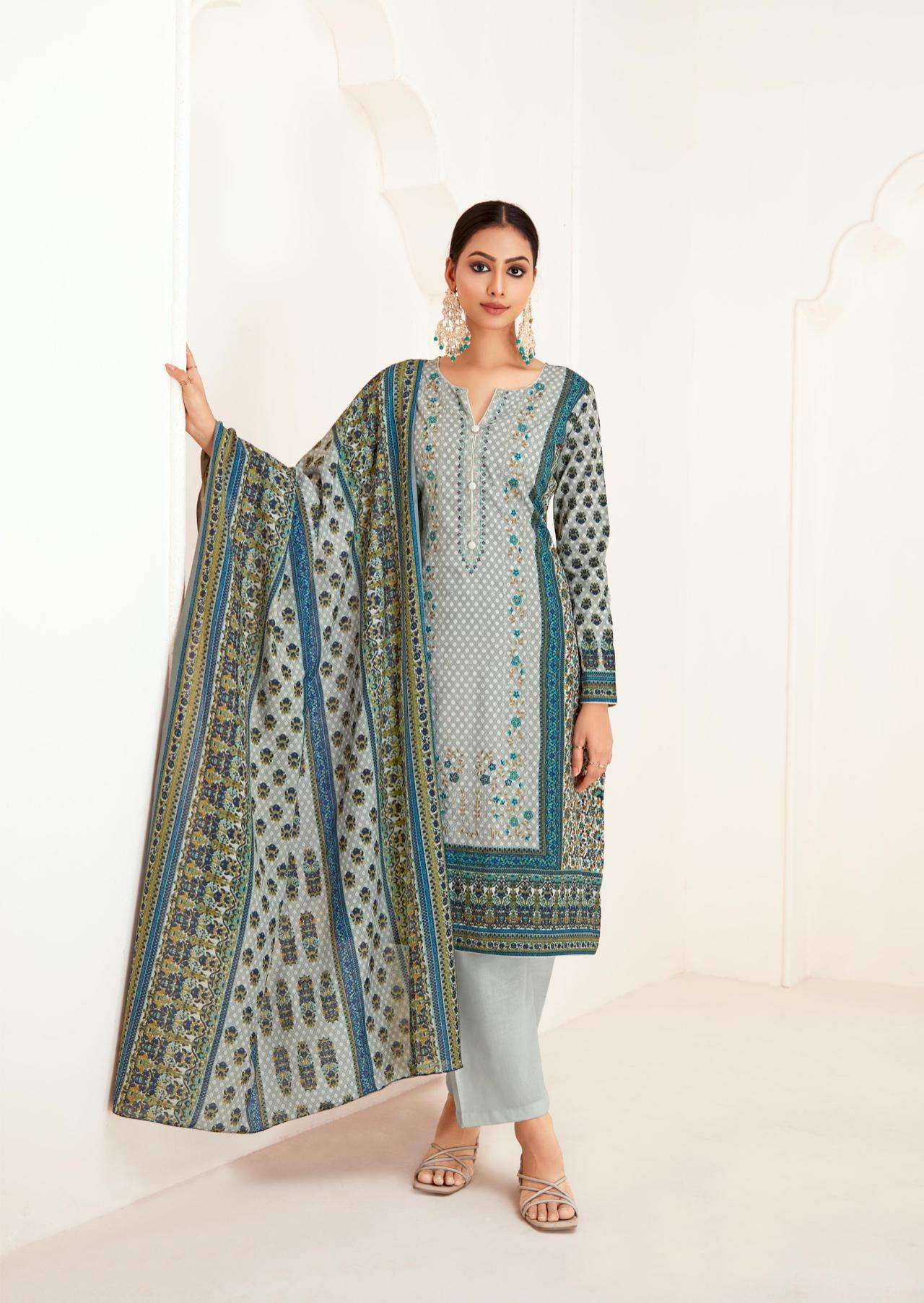 Deepsy Sazhar 3 Chiffon Dupatta Embroidery Salwar Kameez Wholesale catalog