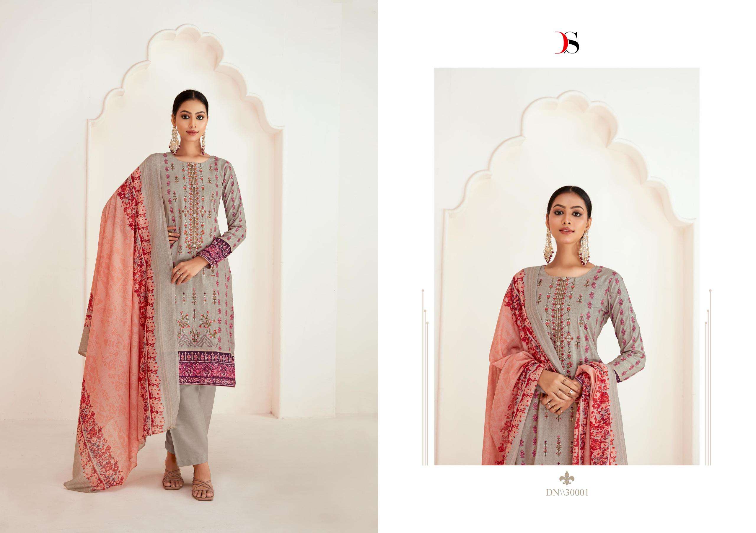 Deepsy Sazhar 3 Cotton Dupatta Embroidery Salwar Kameez Wholesale catalog