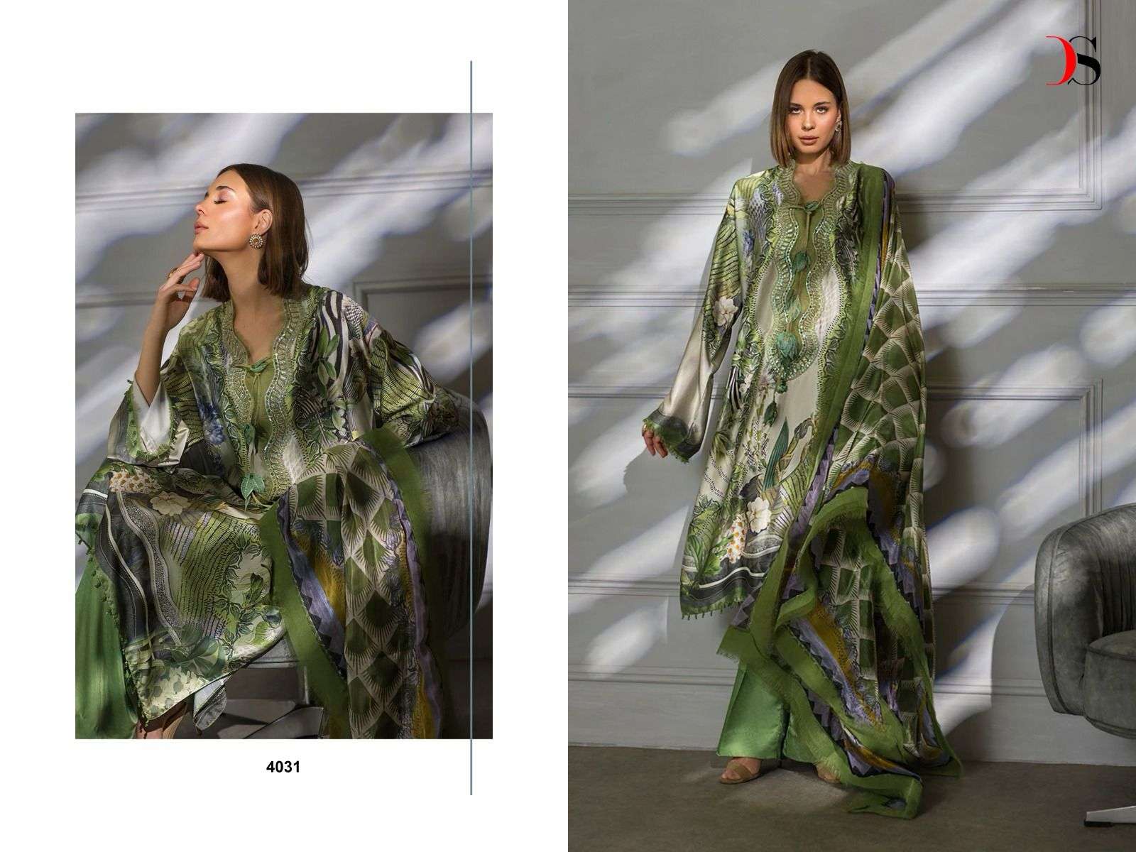 Deepsy Sobia Nazir Silk 24 Vol 2 Satin Silk Salwar Kameez Wholesale catalog