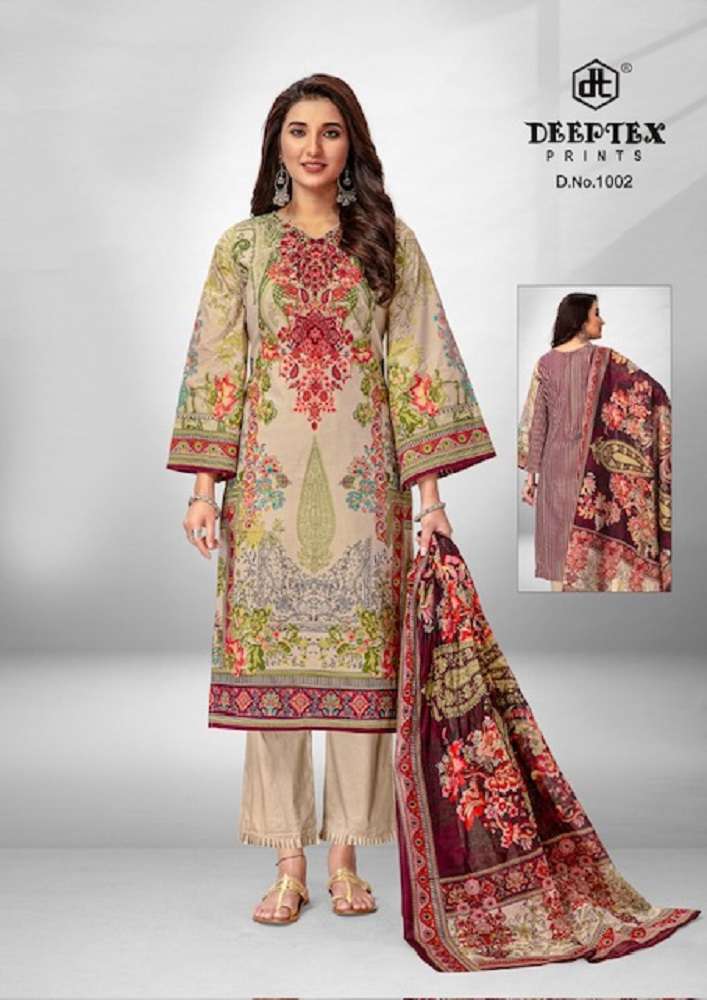 Deeptex Roohi Zara Vol-1 -Dress Material -Wholesale Catalog