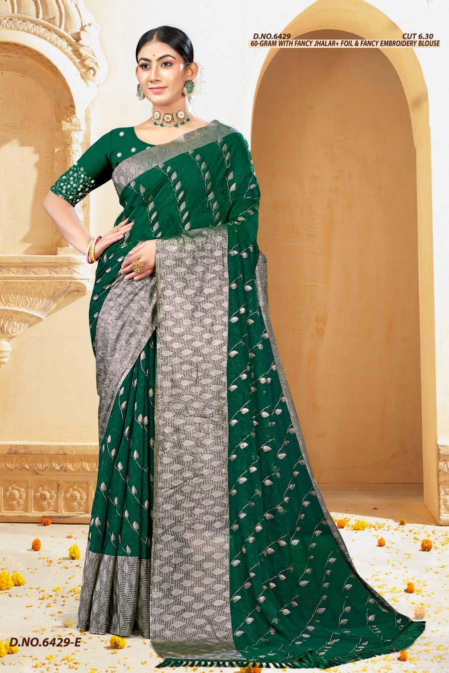 DOLLY 6429 INDER SILK MILLS Saree Wholesale catalog