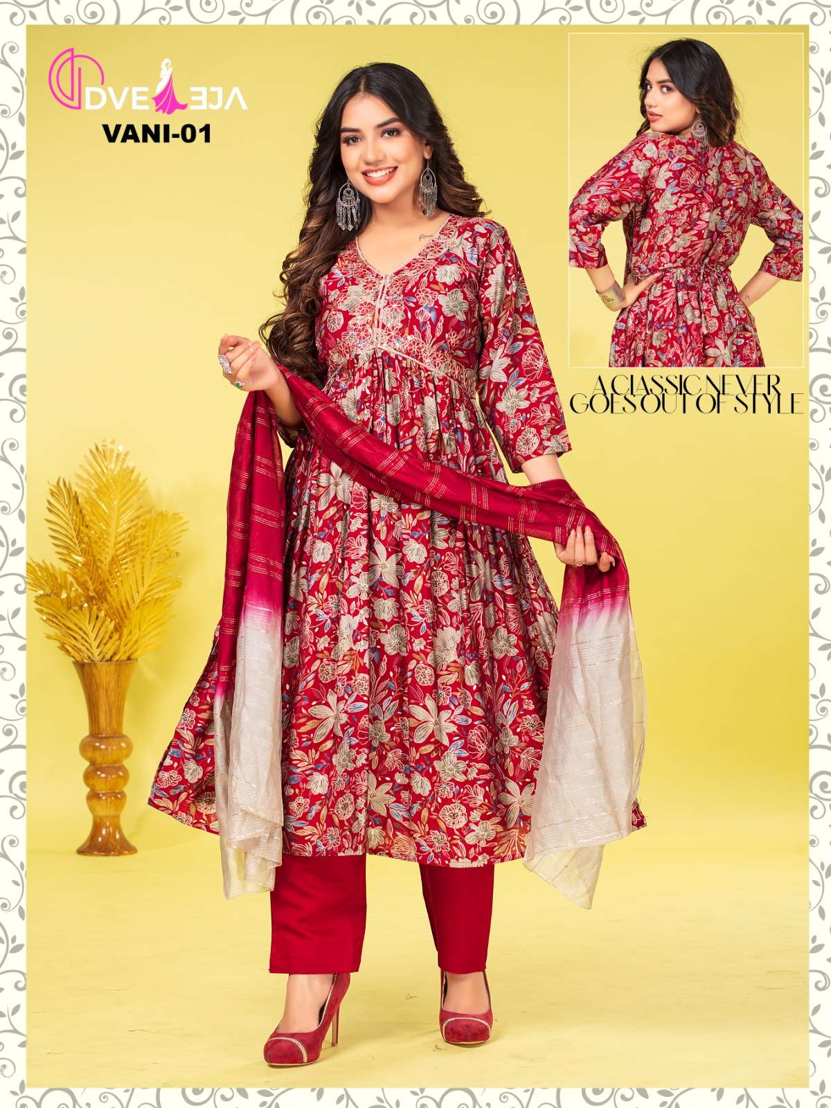 DVEEJA FASHION VAANI SERIES Vol -1 Kurti Wholesale catalog