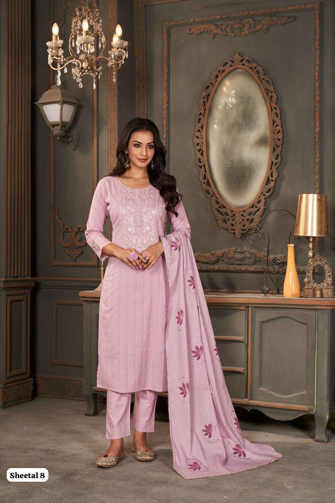 FASHION TALK SHEETAL 8 Kurti Wholesale catalog
