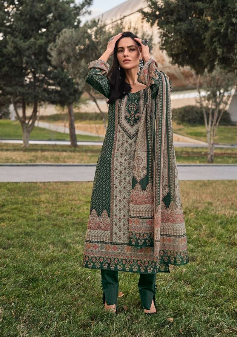 Fida Haya Digital Printed Cotton Dress Material Wholesale catalog