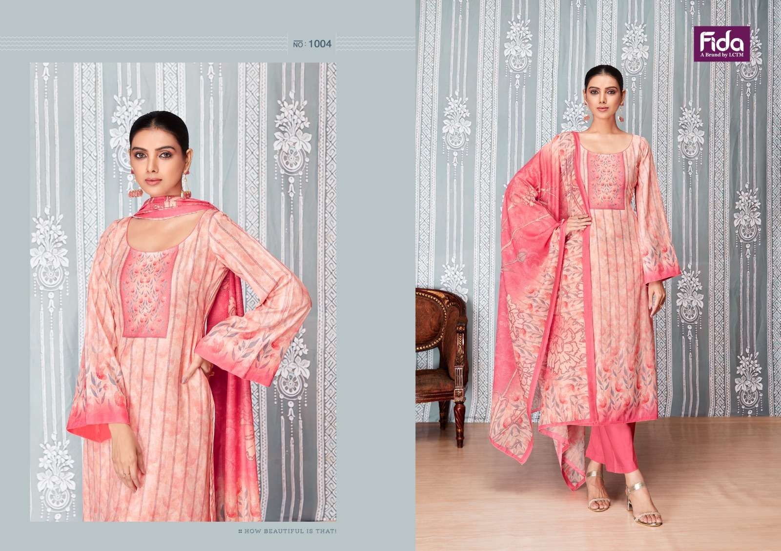 Fida Yami Digital Printed Karachi Cotton Dress Material Wholesale catalog