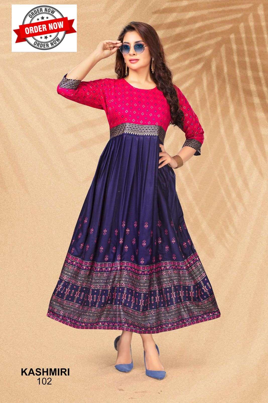 FT KASHMIRI VOL.1 Kurti Wholesale catalog