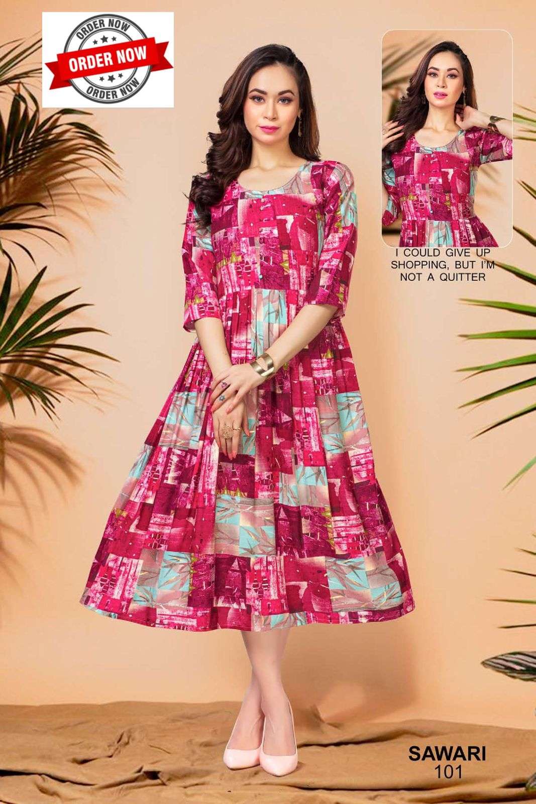FT SAWARI VOL.1 Kurti Wholesale catalog