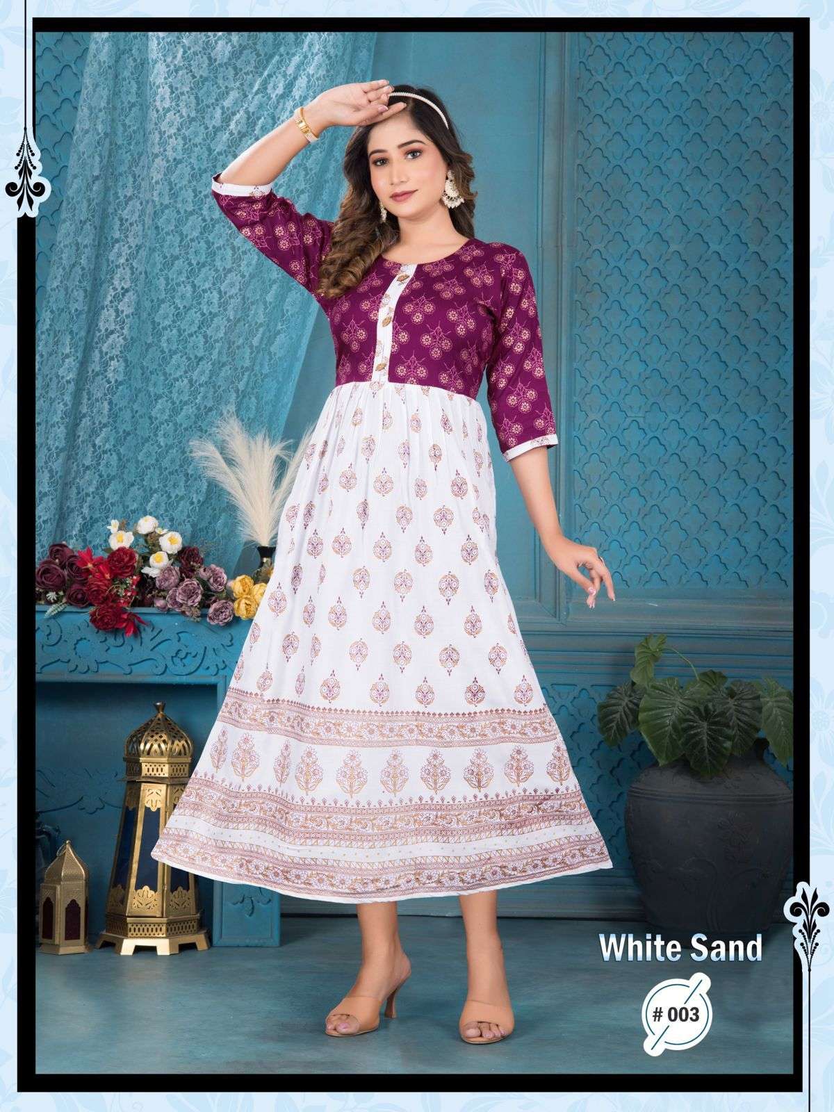 FT WHITE SAND Kurti Wholesale catalog