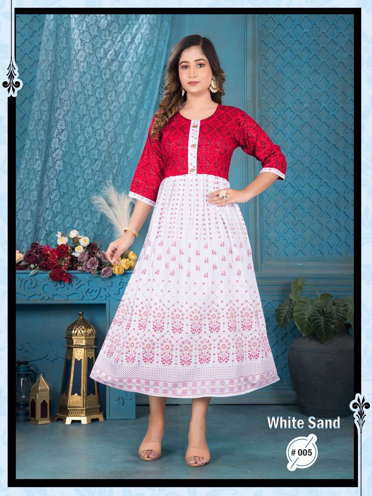 FT WHITE SAND Kurti Wholesale catalog