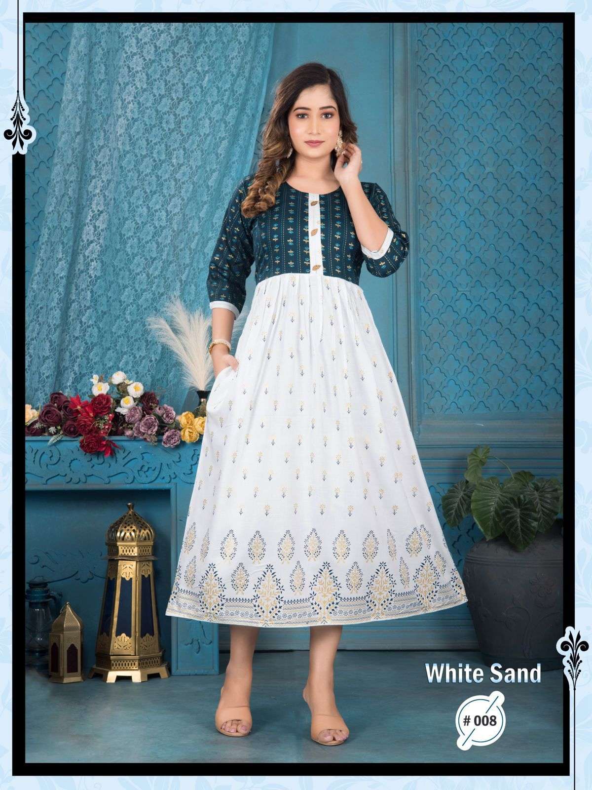 FT WHITE SAND Kurti Wholesale catalog