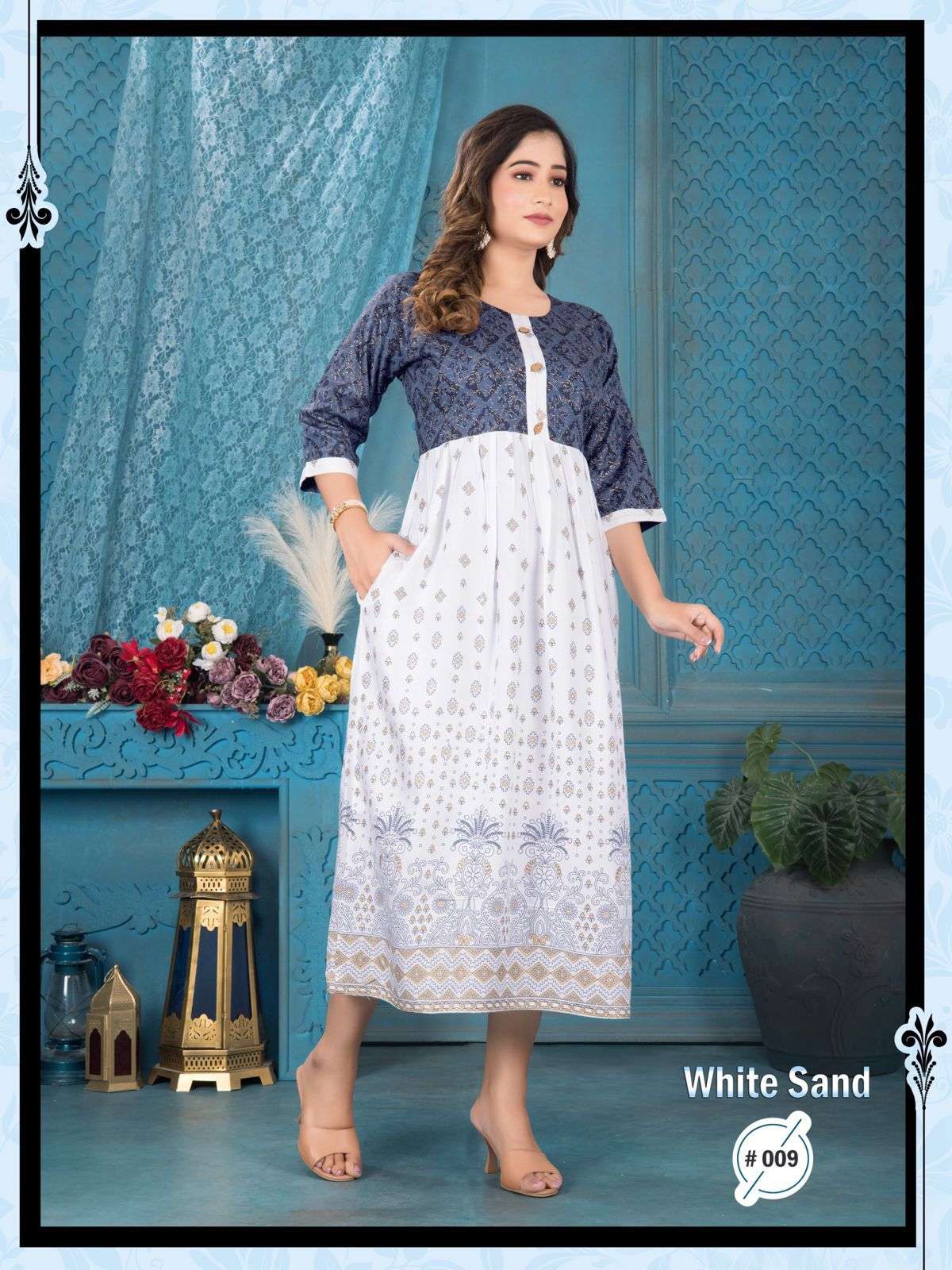 FT WHITE SAND Kurti Wholesale catalog