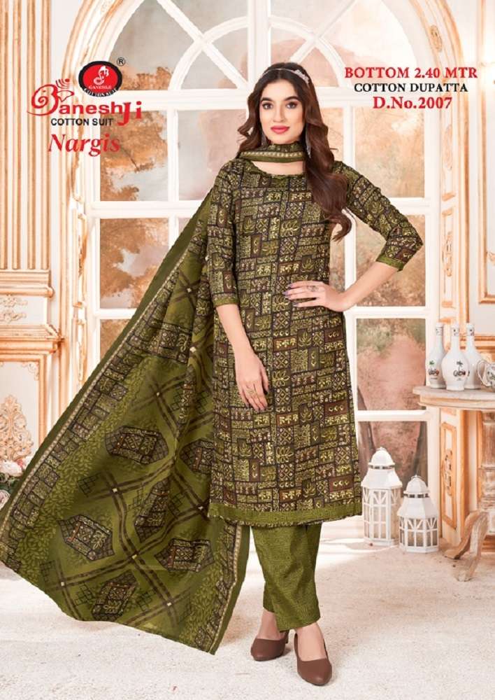 Ganeshji Nargis Vol-2 -Dress Material -Wholesale Catalog