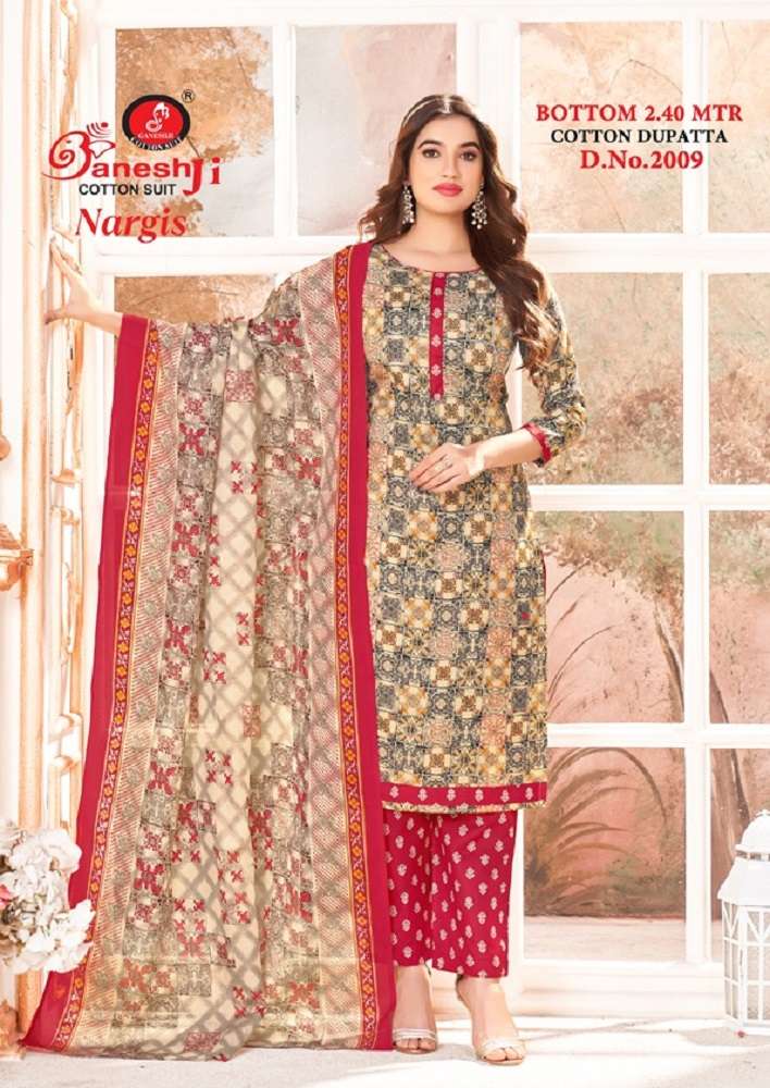 Ganeshji Nargis Vol-2 -Dress Material -Wholesale Catalog