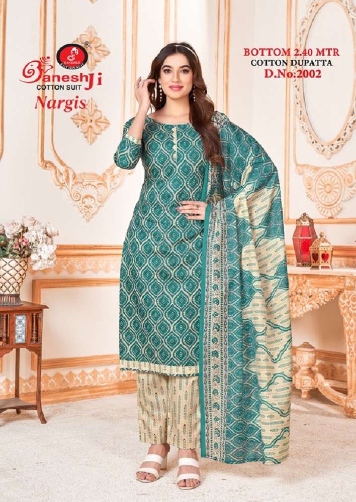 Ganeshji Nargis Vol-2 -Dress Material -Wholesale Catalog
