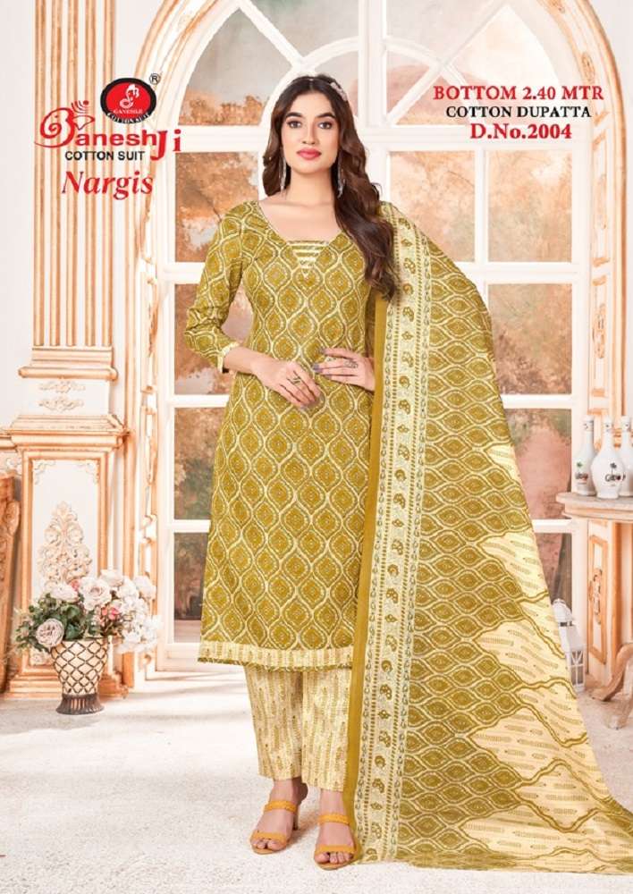 Ganeshji Nargis Vol-2 -Dress Material -Wholesale Catalog