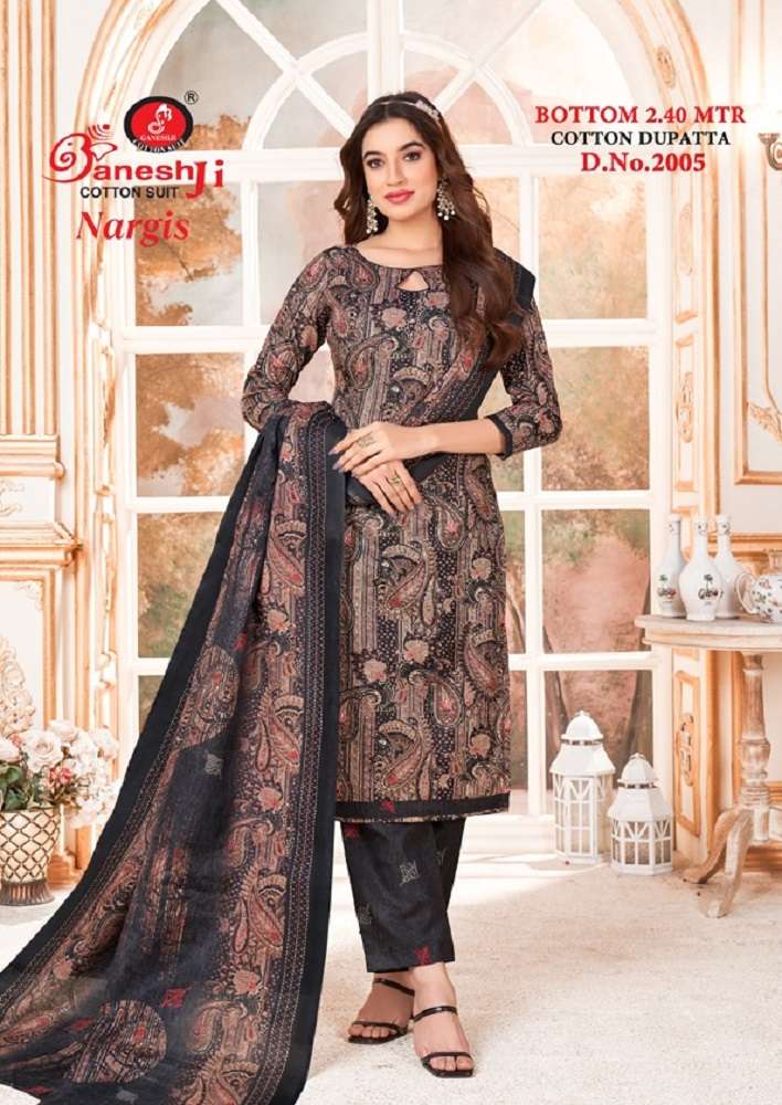 Ganeshji Nargis Vol-2 -Dress Material -Wholesale Catalog