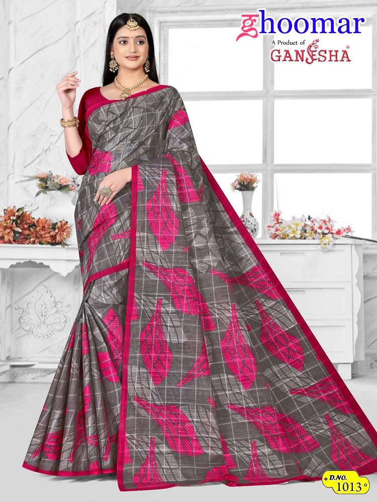 Ghoomar Ganesha Vol-1 -Cotton Sarees -Wholesale Catalog