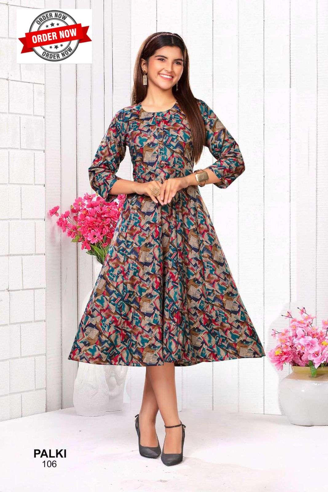 GOLDEN PALKI VOL.1 Kurti Wholesale catalog