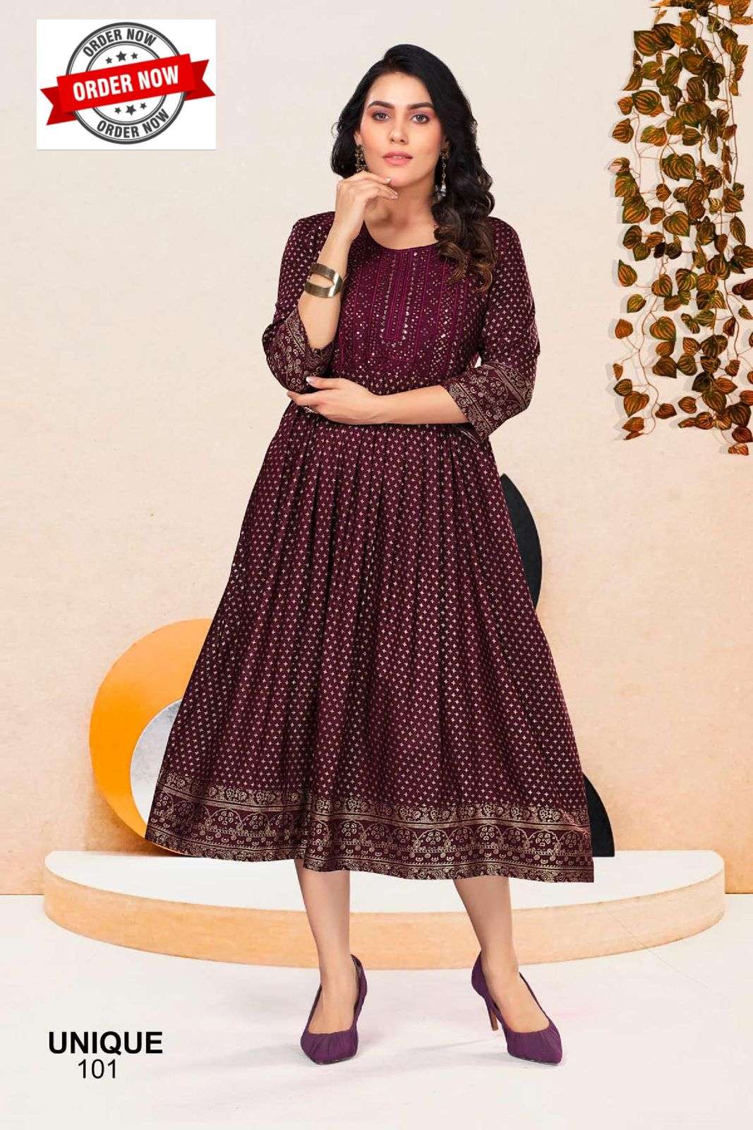 GOLDEN UNIQUE VOL.1 Kurti Wholesale catalog