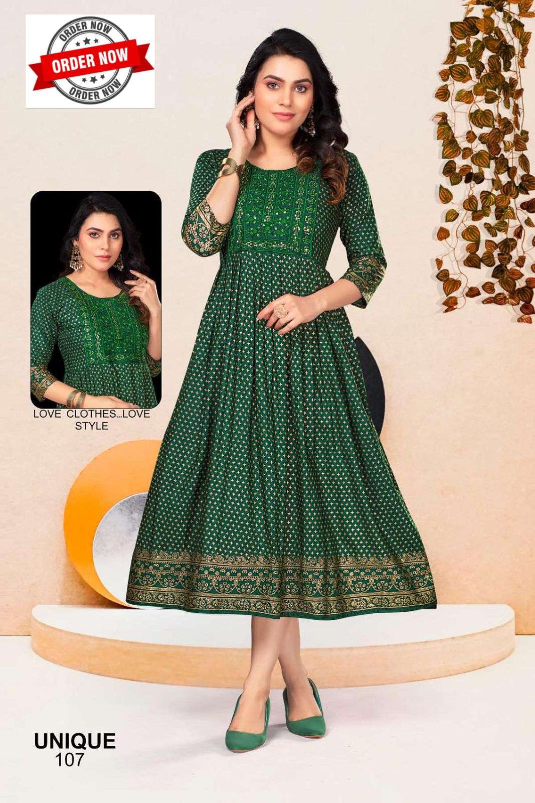 GOLDEN UNIQUE VOL.1 Kurti Wholesale catalog