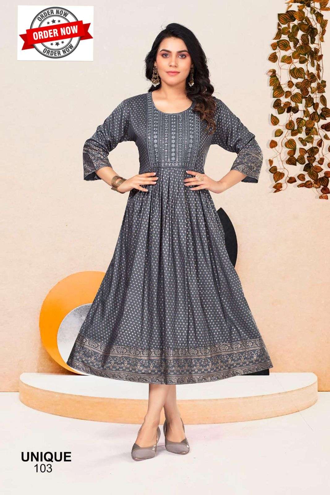 GOLDEN UNIQUE VOL.1 Kurti Wholesale catalog
