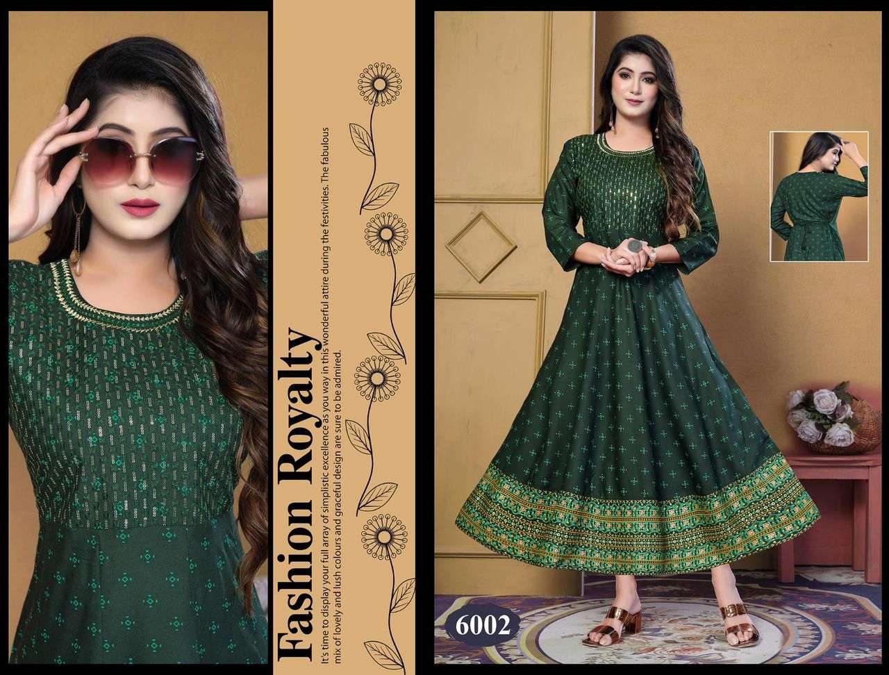 GREEN DAIMOND V1 Kurti Wholesale catalog