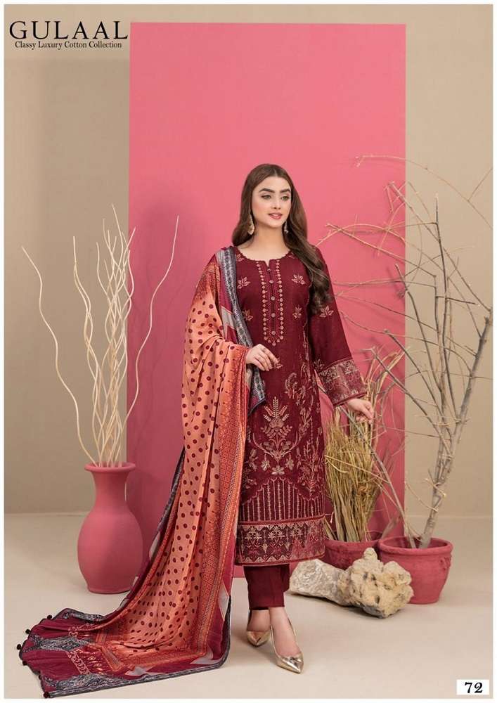Gulaal Karachi Vol-8 -Dress Material -Wholesale Catalog
