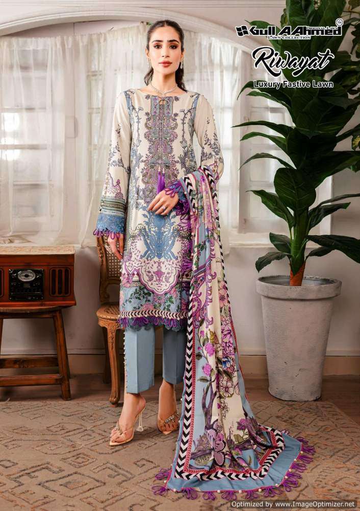 Gull A Ahmed Riwayat Vol-5 – Dress Material -Wholesale Catalog