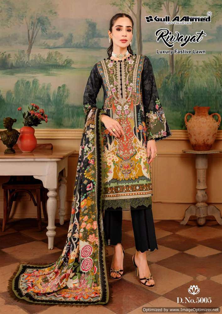 Gull A Ahmed Riwayat Vol-5 – Dress Material -Wholesale Catalog