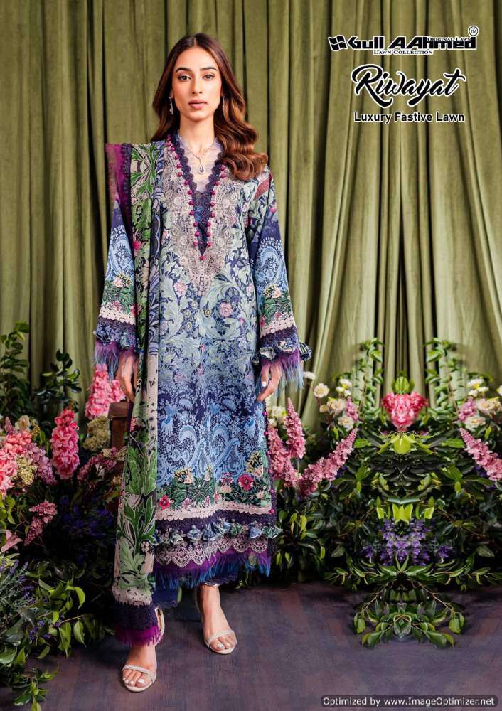 Gull A Ahmed Riwayat Vol-5 – Dress Material -Wholesale Catalog