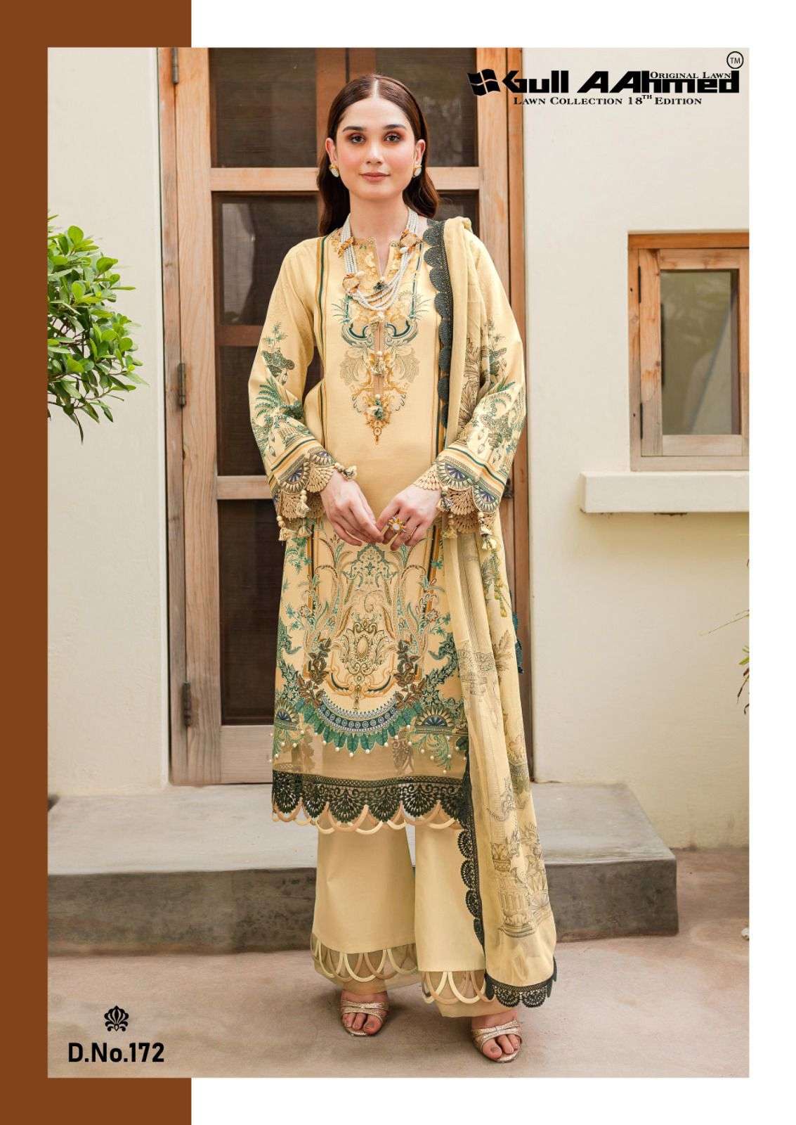 Gull A Ahmed Vol 18 Lawn Cotton Dress Material  Wholesale catalog