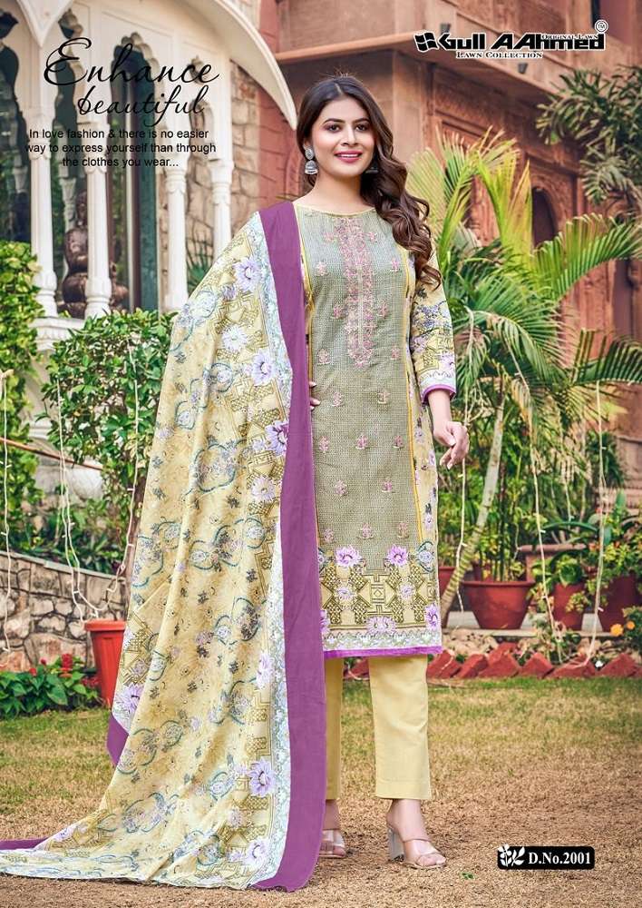 Gull Aahmed Bin Saeed Vol-2 – Dress Material -Wholesale Catalog