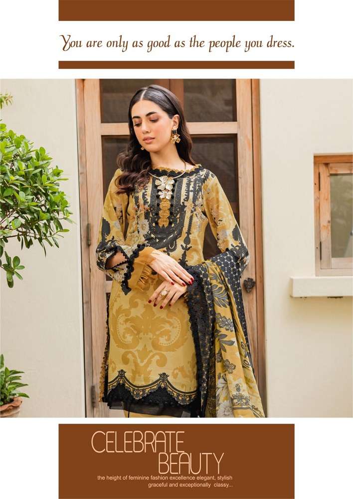 Gull Aahmed Lawn Collection Vol-18 -Dress Material -Wholesale Catalog