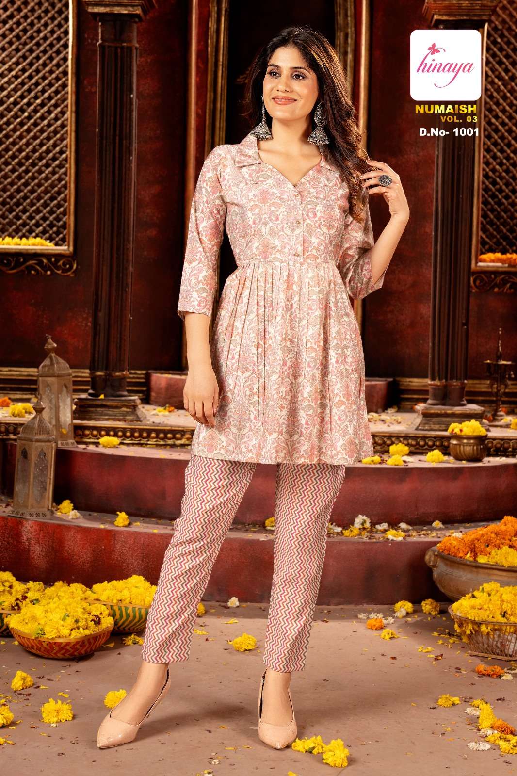HINAYA NUMAISH VOL-3 Co - ord set Western Wear Wholesale catalog