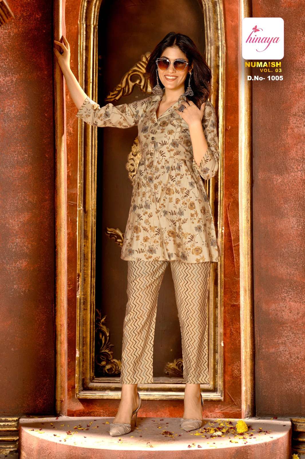 HINAYA NUMAISH VOL-3 Co - ord set Western Wear Wholesale catalog