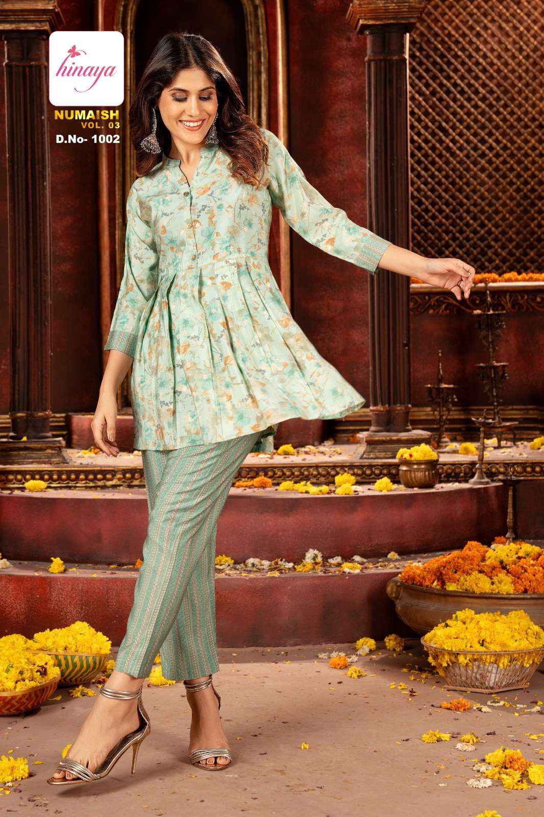 HINAYA NUMAISH VOL-3 Co - ord set Western Wear Wholesale catalog