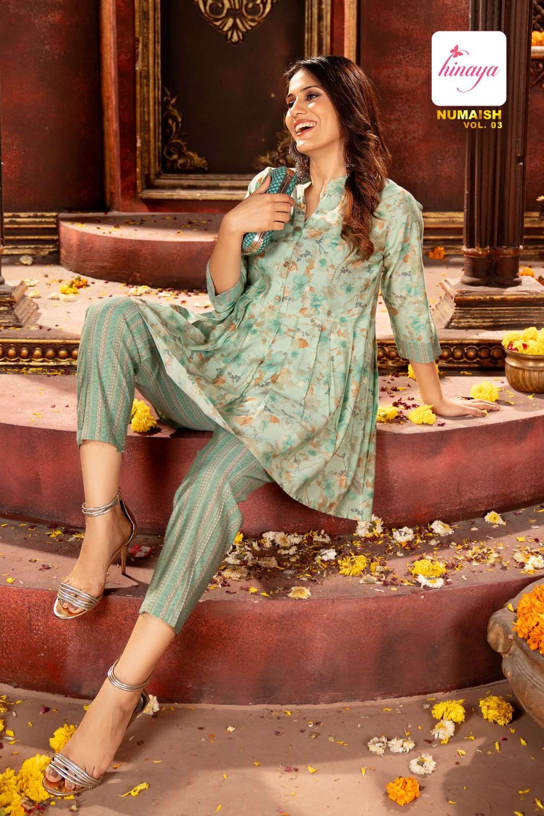 HINAYA NUMAISH VOL-3 Co - ord set Western Wear Wholesale catalog